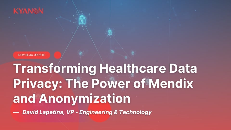 Transforming Healthcare Data Privacy The Power of Mendix and Anonymization