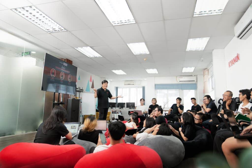 Leader's Talk at Kyanon Digital