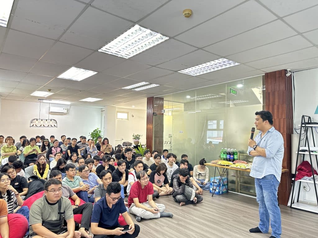 Town Hall meeting at Kyanon Digital