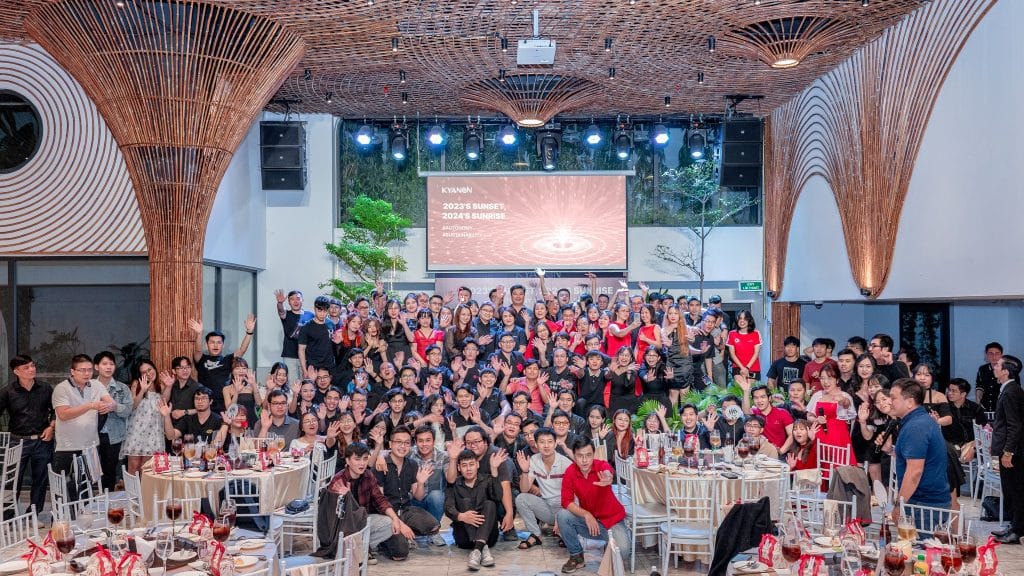 Year-End gathering at Kyanon Digital